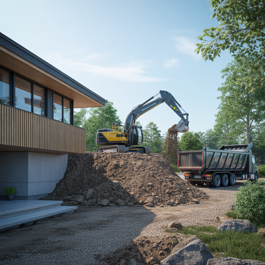 2.Hur mycket kostar det att forsla bort schaktmassor