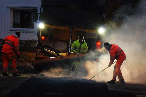 asfaltning upplands vasby