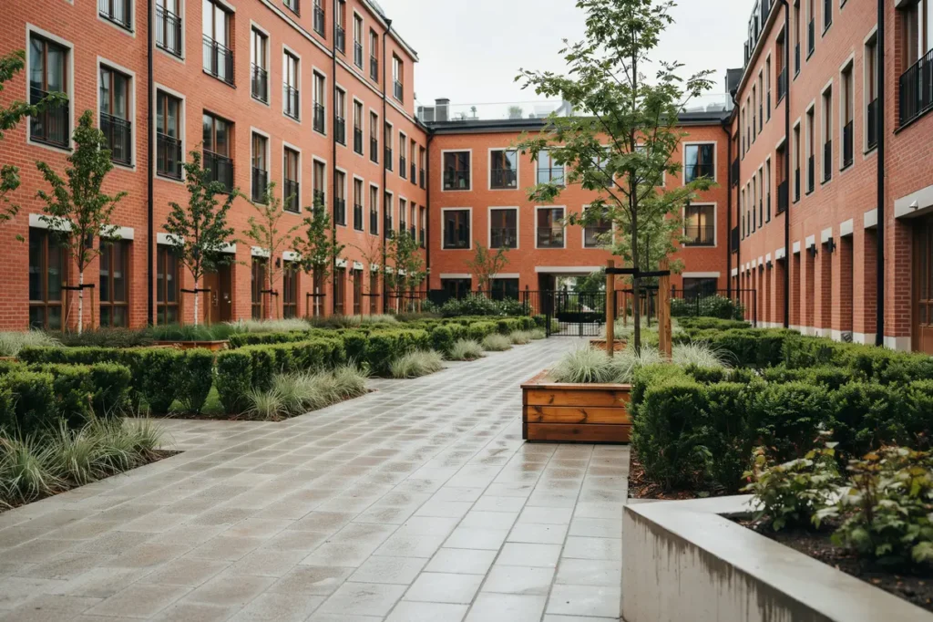 anl ggning av g ngstr k och planteringsytor p s dermalm stockholm